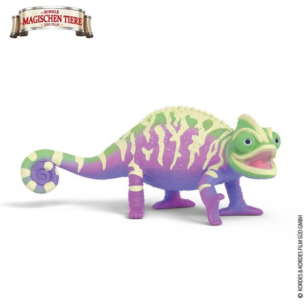 Schleich® Spielfigur Die Schule der magischen Tiere, Caspar das Chamäleon (14957)