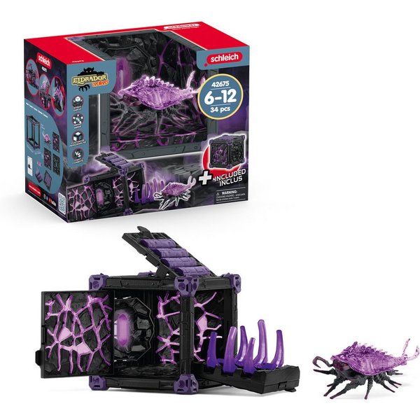 Schleich® Spielfigur ELDRADOR® CREATURES, BattleCave Schattenassel (42675)
