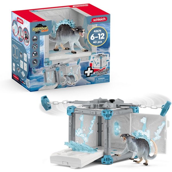Schleich® Spielfigur ELDRADOR® CREATURES, BattleCave Eisratte (42676)