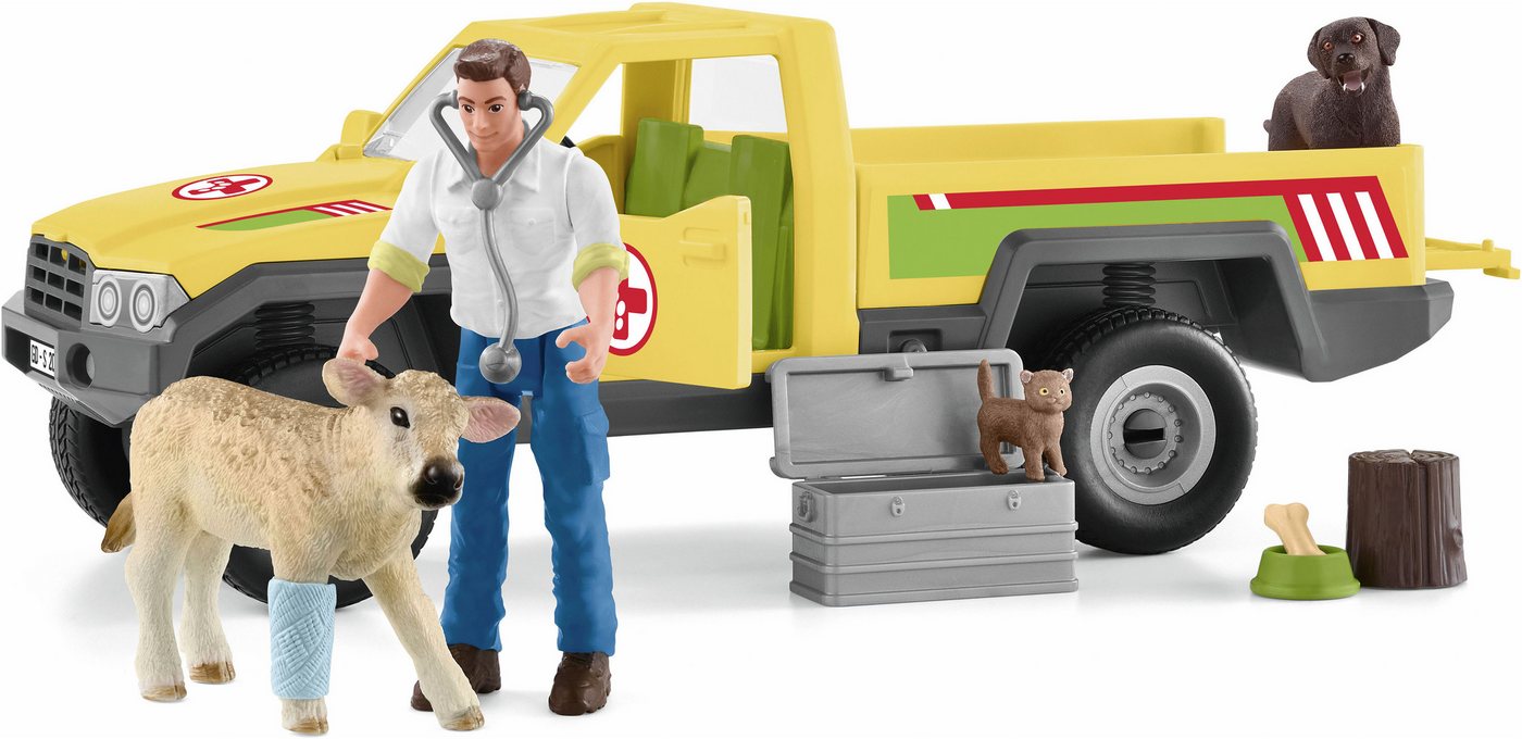 Schleich® Spielfigur FARM WORLD, Tierarztbesuch auf dem Bauernhof (42503) – Bild 2 von 5