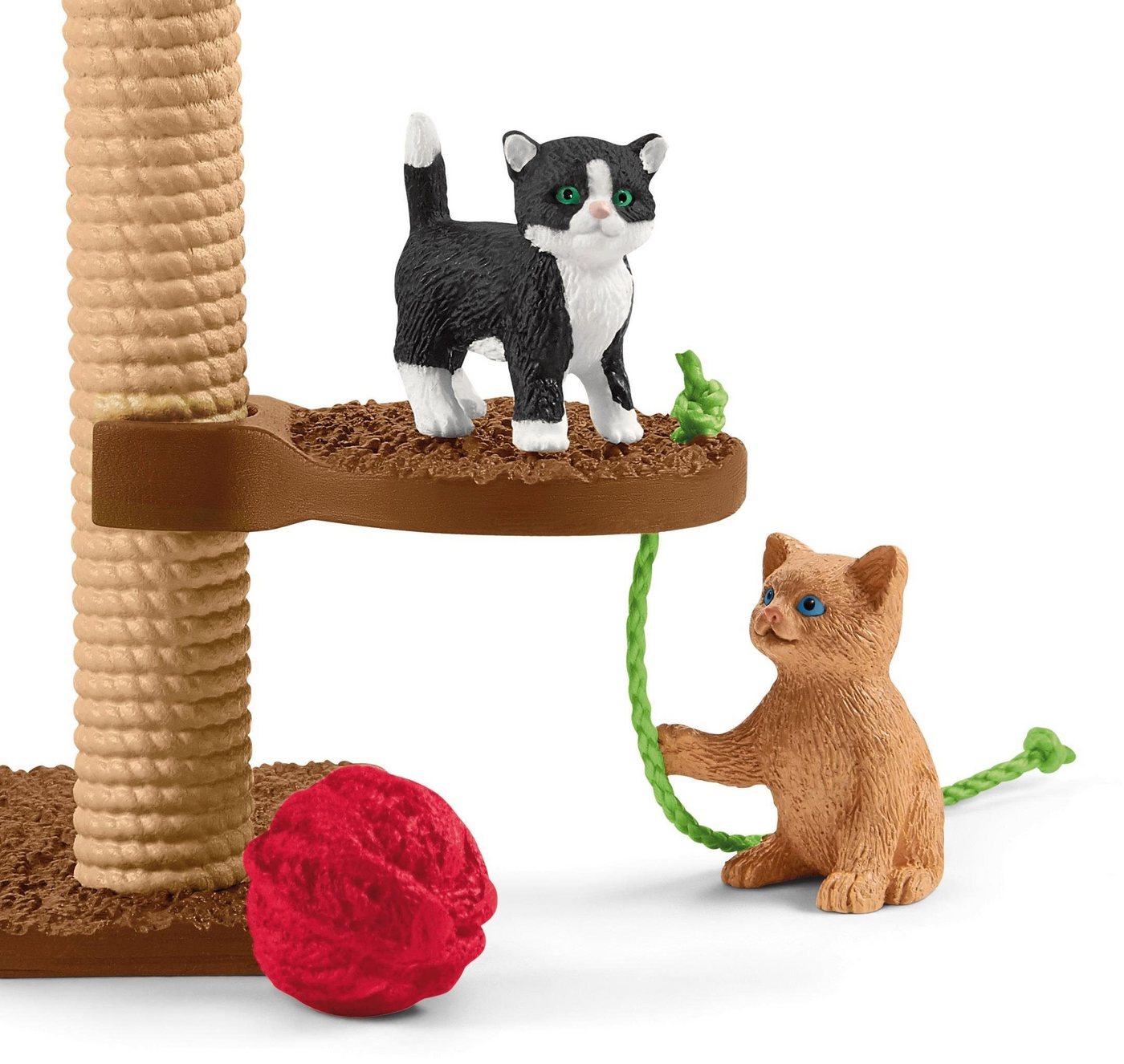 Schleich® Spielfigur FARM WORLD, Spielspaß für niedliche Katzen (42501), (Set) – Bild 3 von 5