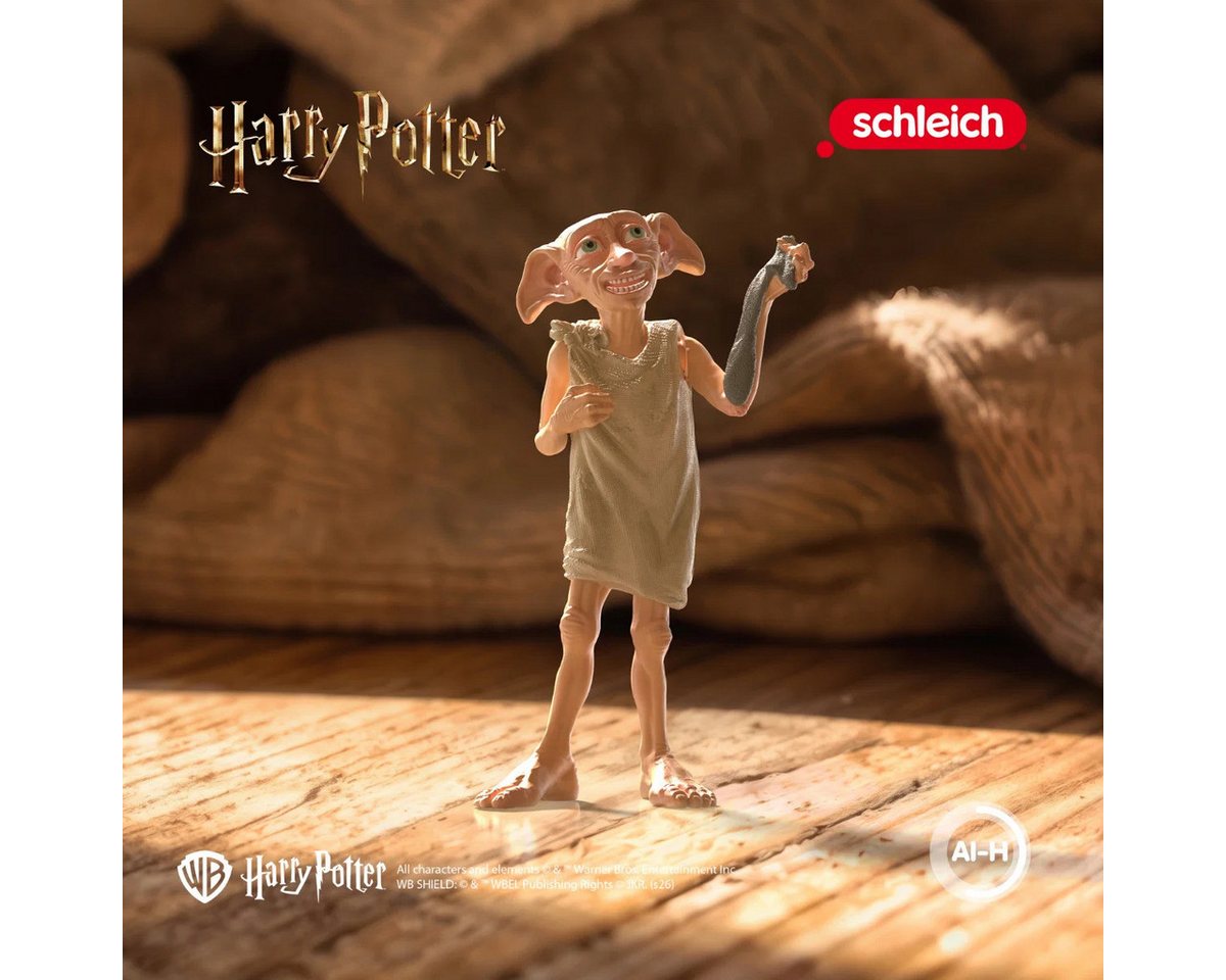 Schleich® Spielfigur HARRY POTTER™, Dobby™ mit Socke (14940) – Bild 2 von 4