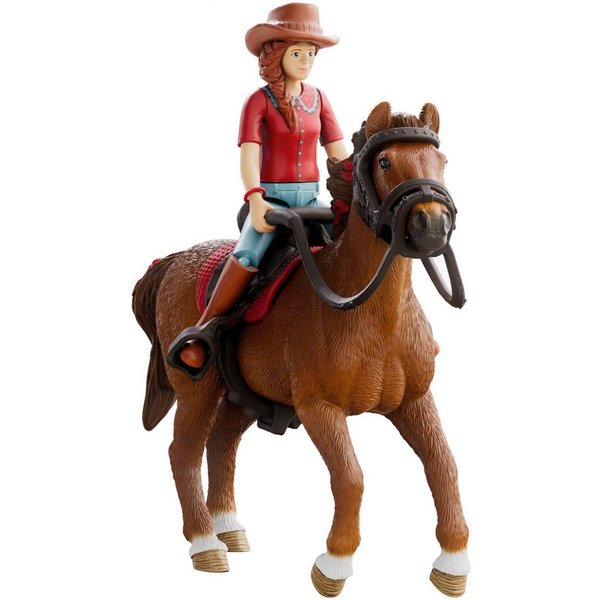 Schleich® Spielfigur HORSE CLUB, Hannah & Cayenne (42711), Made in Europe