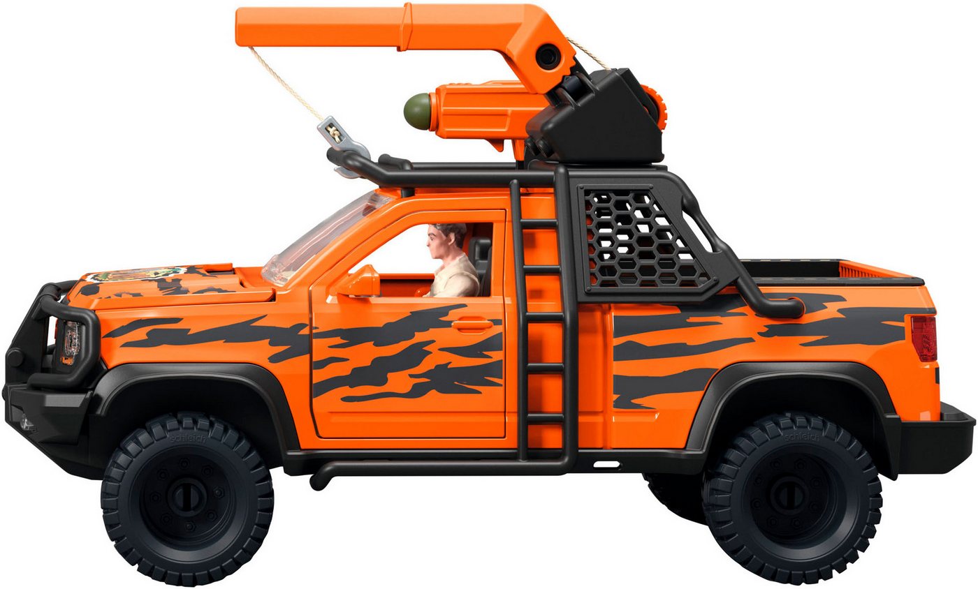 Schleich® Spielfigur WILD LIFE, abenteuerfahrzeug im Dschungel (42720) – Bild 3 von 5