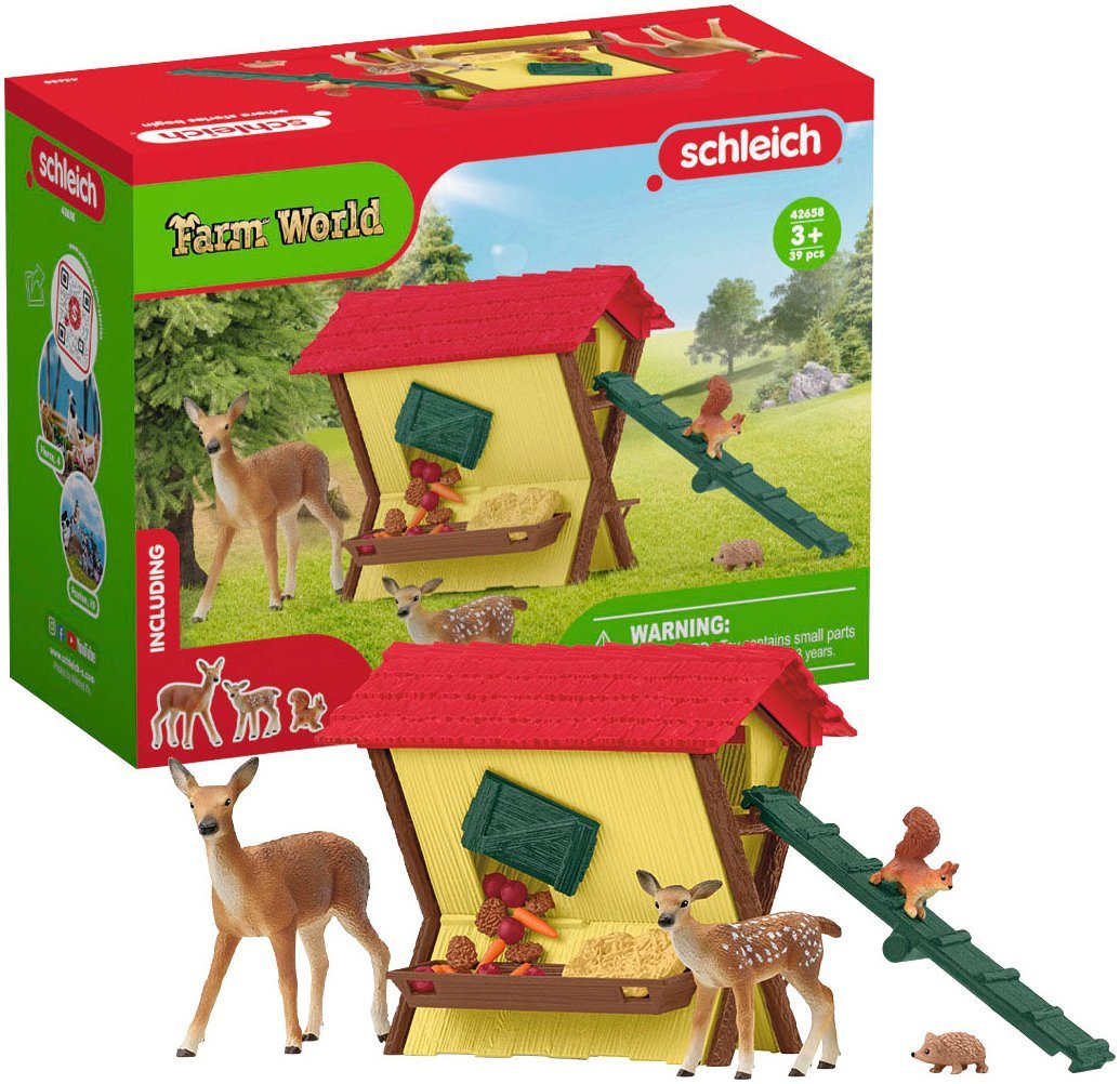 Schleich® Spielwelt FARM WORLD, Fütterung der Waldtiere (42658) – Bild 2 von 4