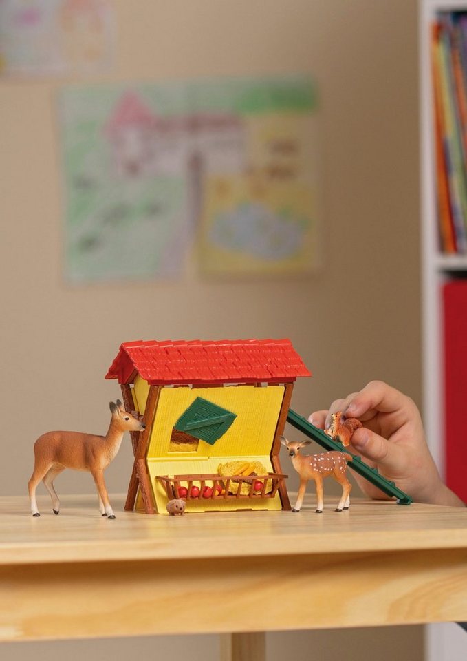 Schleich® Spielwelt FARM WORLD, Fütterung der Waldtiere (42658) – Bild 3 von 4