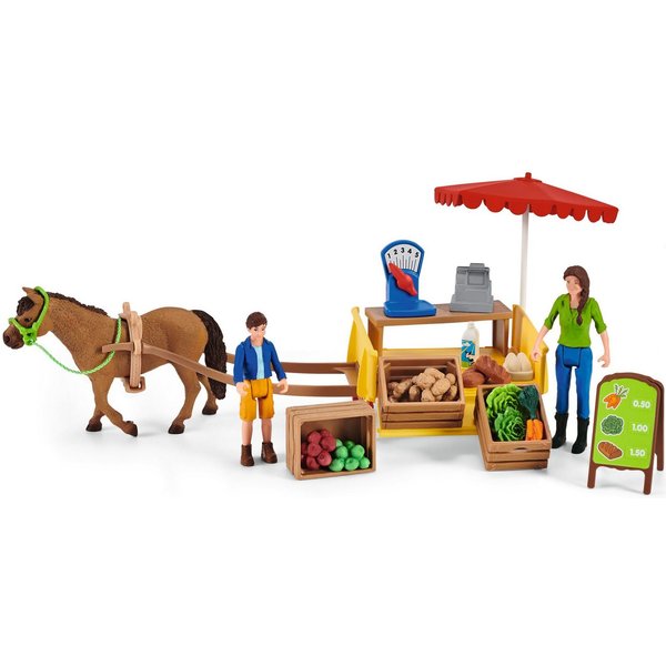 Schleich® Spielwelt FARM WORLD, Mobiler Farm Stand (42528)