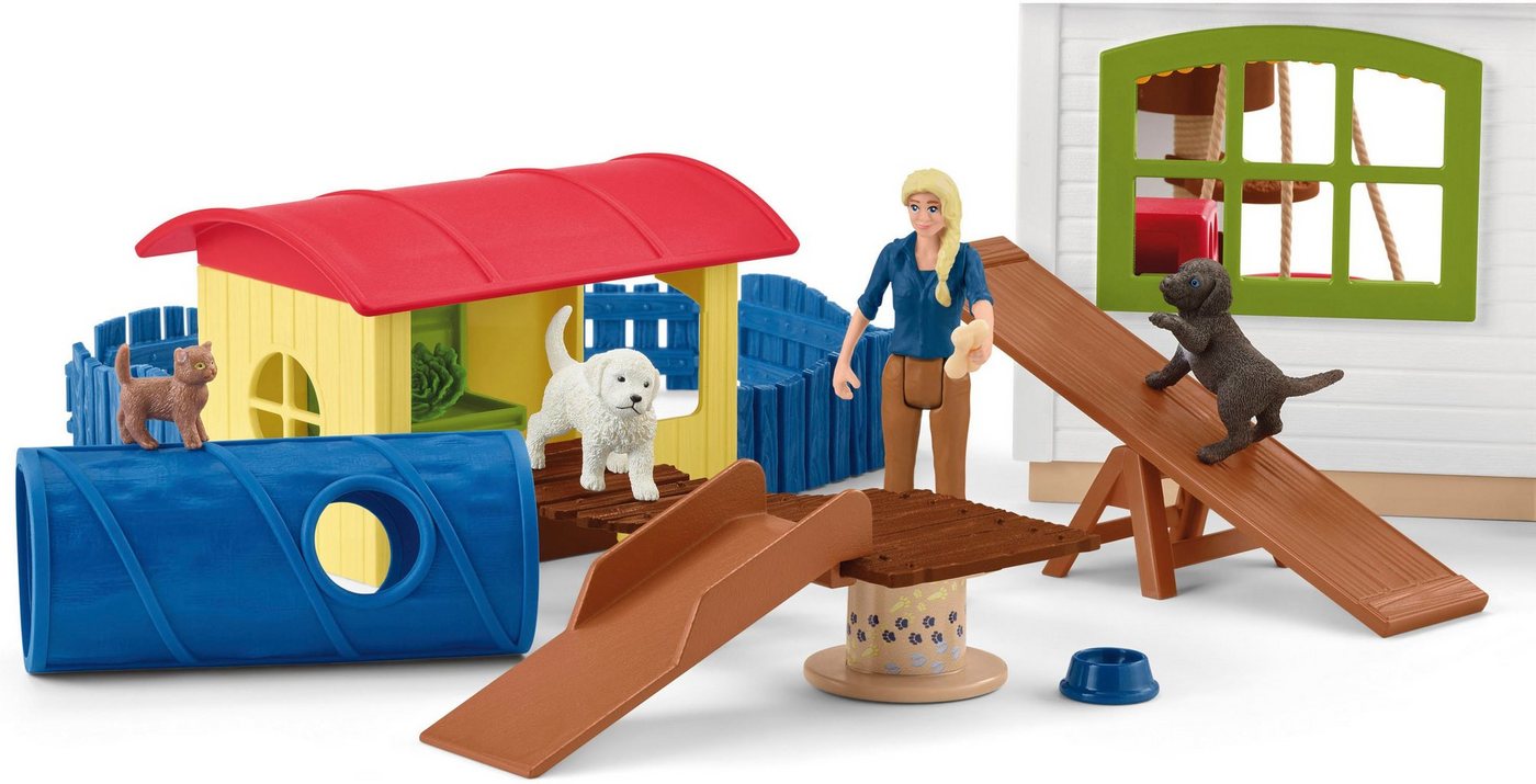 Schleich® Spielwelt FARM WORLD, Tierhotel (42607), Made in Europe – Bild 2 von 5