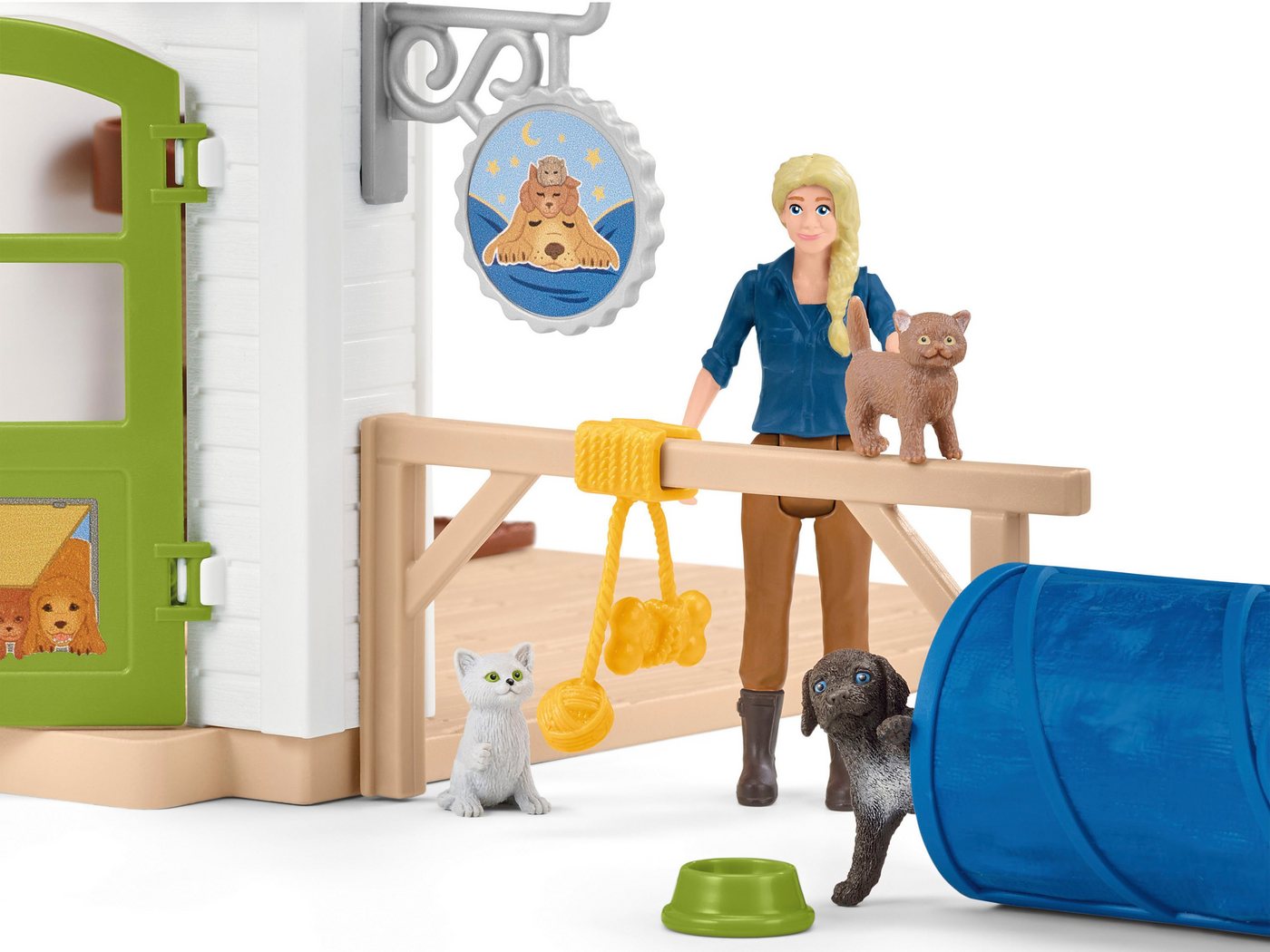 Schleich® Spielwelt FARM WORLD, Tierhotel (42607), Made in Europe – Bild 3 von 5