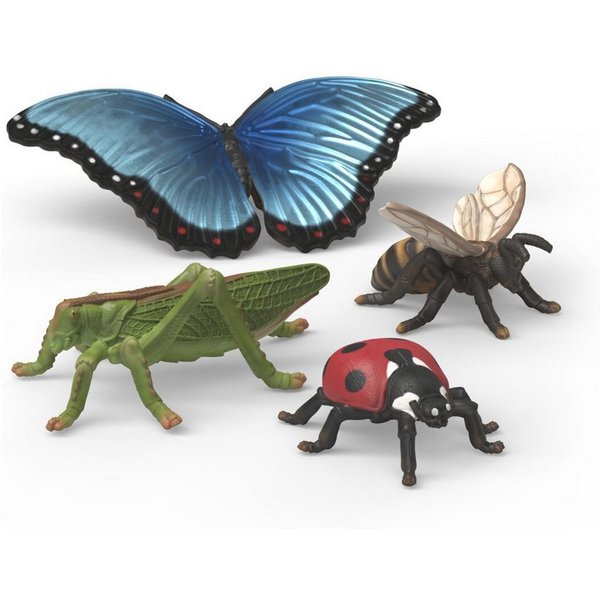 Schleich® Spielwelt WILD LIFE, Insekten Entdecker Set (42741), (4-tlg)