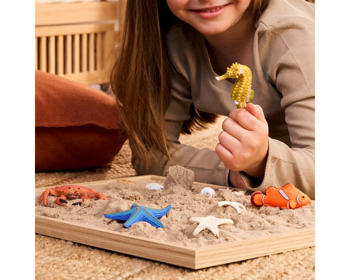 Schleich® Spielwelt WILD LIFE, Meerestiere Entdecker Set (42742), (4-tlg) – Bild 2 von 5