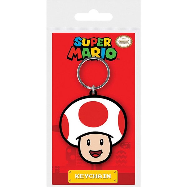 Schlüsselanhänger Nintendo - Keyring - Super Mario - Toad