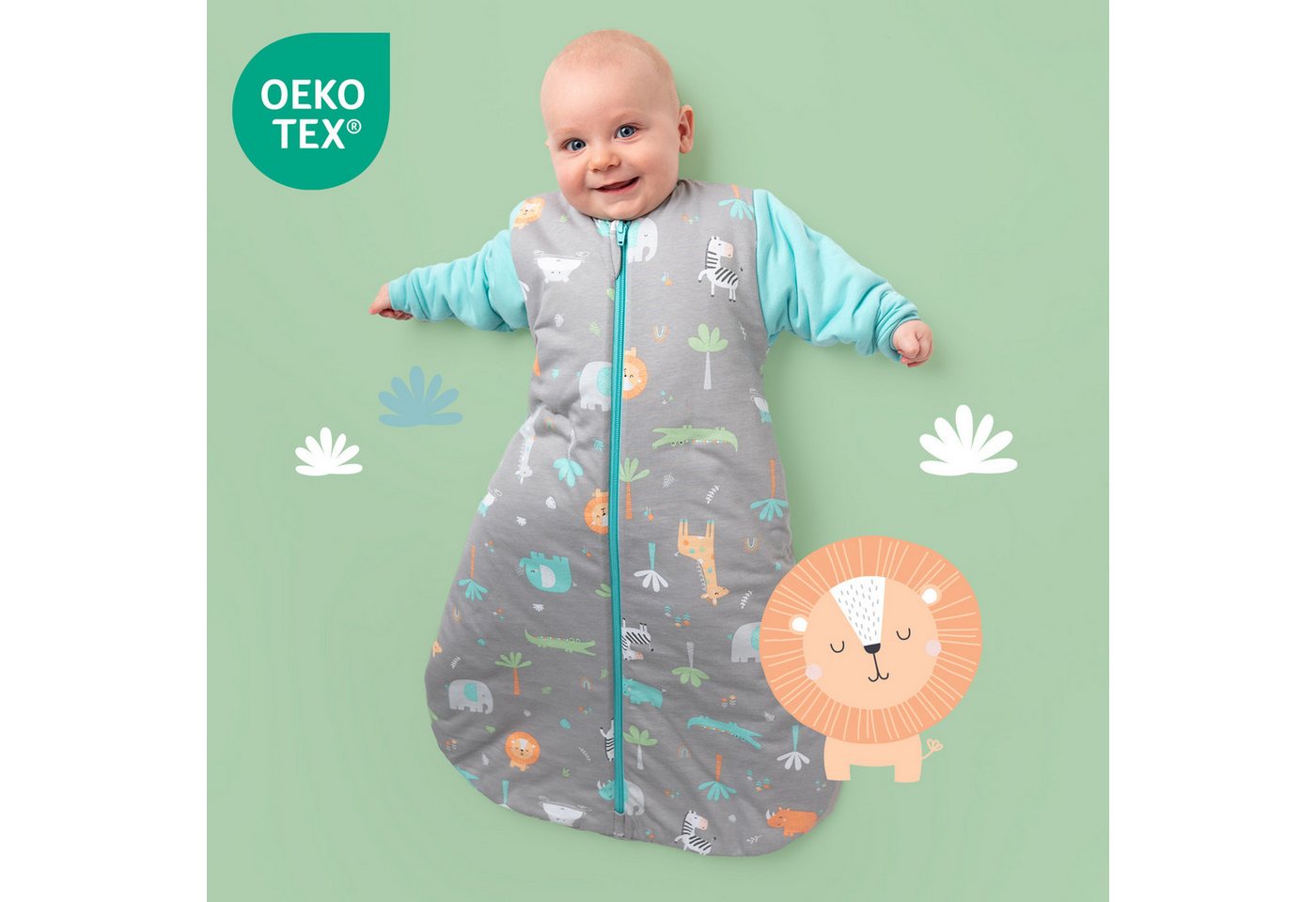 Schlummersack Kinderschlafsack Babyschlafsack, 3.5 Tog – Bild 2 von 5