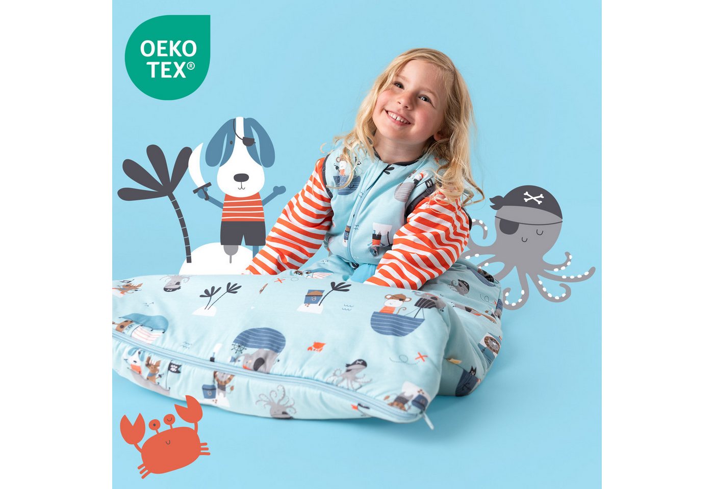 Schlummersack Kinderschlafsack Babyschlafsack, 2.5 Tog – Bild 2 von 5