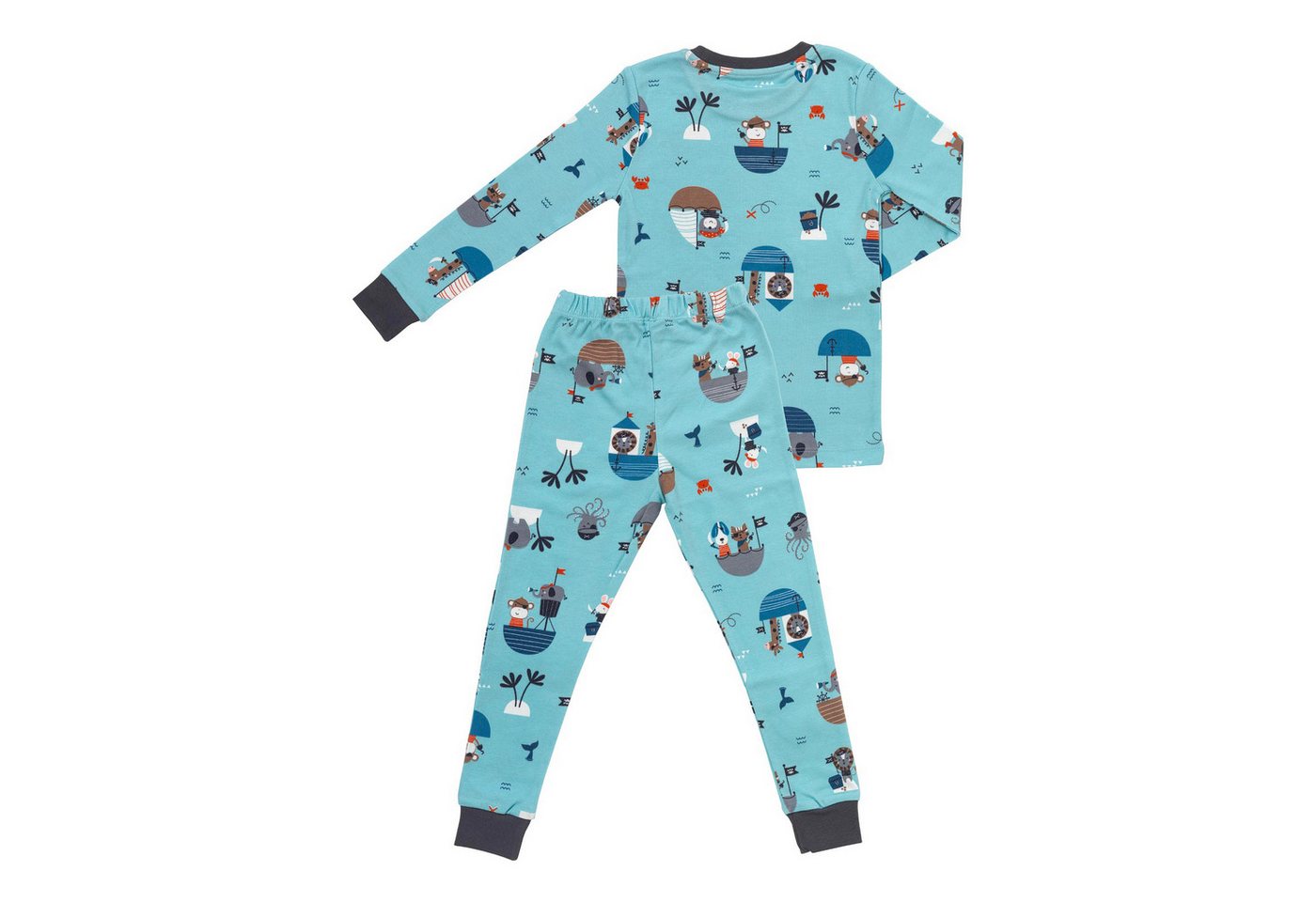 Schlummersack Pyjama Kinder-Pyjama aus Bio Baumwolle – Bild 5 von 5