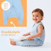 Schlummersack Schlafsack mit Füßen 0.5 Tog