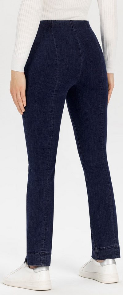 Stehmann Schlupfjeans Stehmann, Ina-760W Schlupf-Jeans mit seitlichen Schlitzen – Bild 2 von 3
