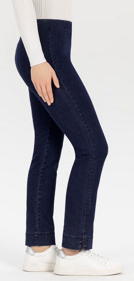 Stehmann Schlupfjeans Stehmann, Ina-760W Schlupf-Jeans mit seitlichen Schlitzen – Bild 3 von 3