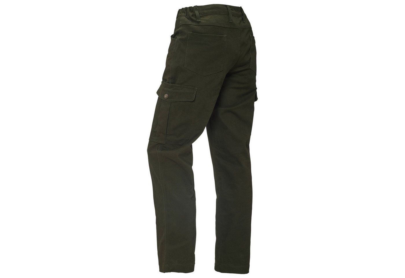 Schmidt Cargojeans mit Beintaschen oliv (1-tlg) Funktionalität und Komfort – Bild 2 von 5