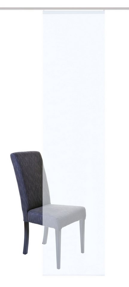 HOME WOHNIDEEN Schiebegardine Schiebegardine ROM, Voile [87141-810], halbtransparent, 100% Polyester – Bild 2 von 3