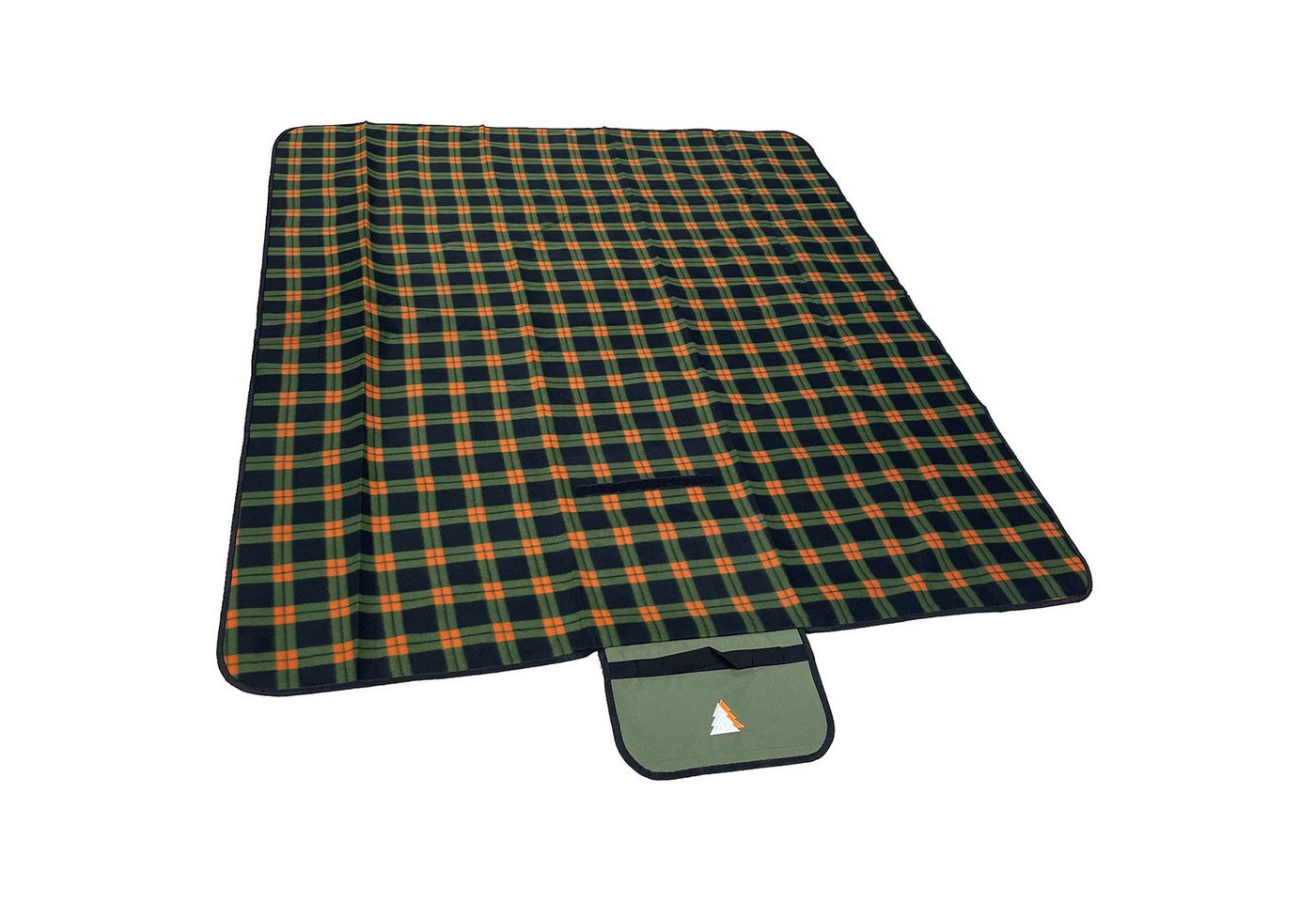 Outdoordecke Picnicdecke strandmatte, Schmidt, Klettverschluss für einfachen Transport – Bild 2 von 4