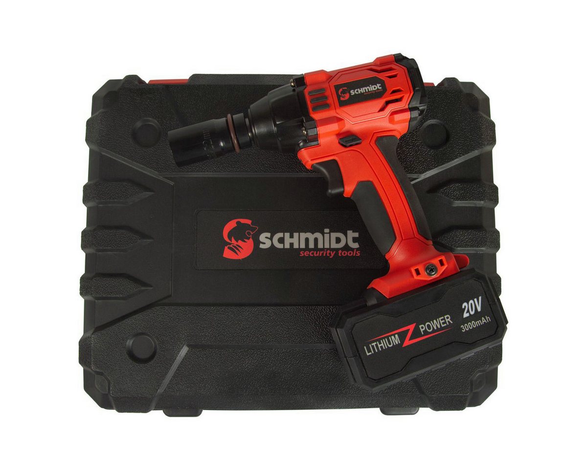 SCHMIDT security tools Akku-Schlagschrauber Akku-Schlagschrauber IW-320 LED Impulsschrauber 320Nm – Bild 4 von 5