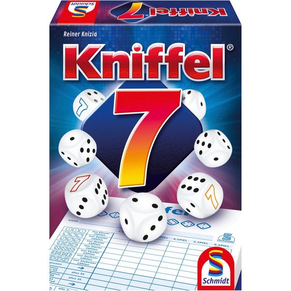 Schmidt Spiele Spiel Kniffel®7, Familienspiel