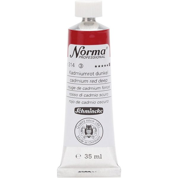 Schmincke Ölfarbe NORMA Professional, Künstler-Ölfarbe in 35ml Alutube, Alle Farben