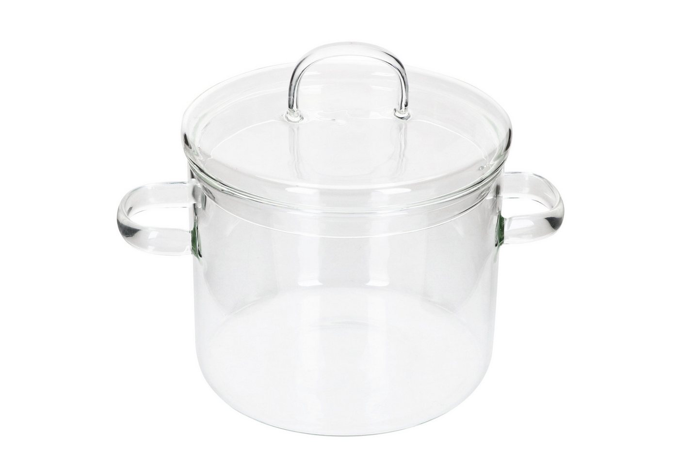 MamboCat Schmortopf MamboCat OLLA Glas-Topf klein Deckel 1,16 L hitzebeständig Kochtopf – Bild 2 von 5