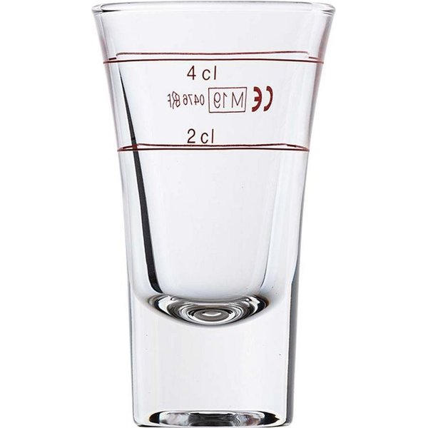 Bormioli Rocco Schnapsglas Dublino Stamper /-/ 2+4cl Bormioli Rocco, 6-tlg., Glas