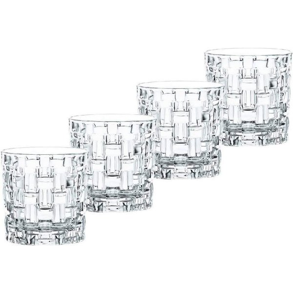 Nachtmann Schnapsglas Nachtmann Bossa Nova SOF Whiskybecher 4er Set, Glas