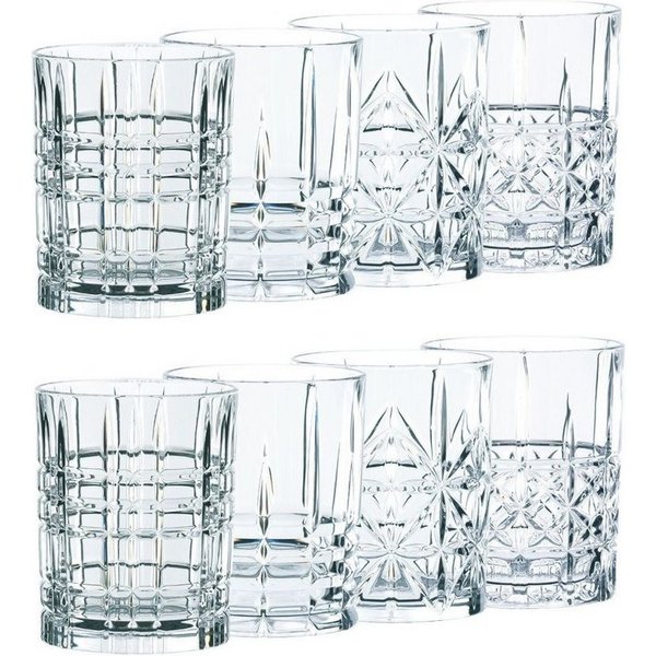 Nachtmann Schnapsglas Nachtmann Highland Whisky 8er Set, Kristallglas