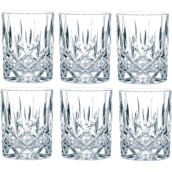 Nachtmann Schnapsglas Nachtmann Noblesse Whiskybecher 6 er Set, Kristallglas