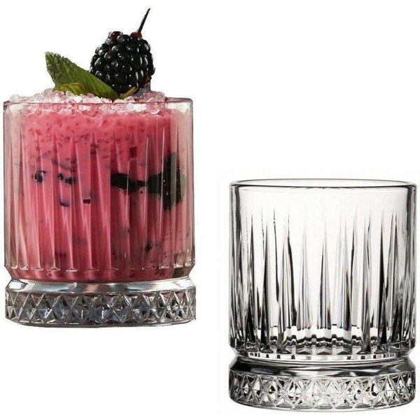 Pasabahce Schnapsglas Pasabahce Whiskybecher 355 ml Elysia 4er Set, Kristallglas