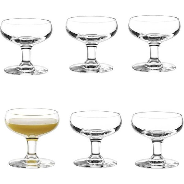 Stölzle Schnapsglas Stölzle Lausitz Likörschale, Glas, Transparent, 85ml, 6Stück, Glas