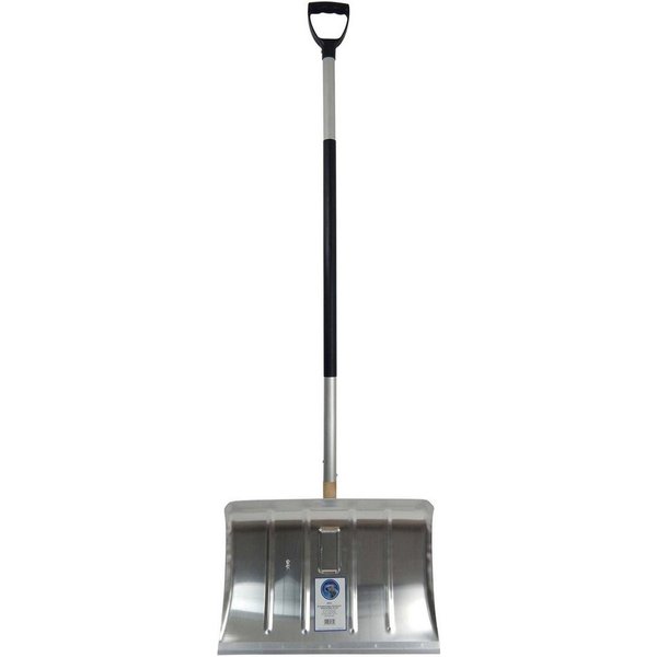 SHW Schneeschieber SHW Schneeschieber-Alu 50 cm mit Alukante und ergonomischem Stiel