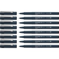 Schneider 8er Pack Fineliner "Pictus" schwarz