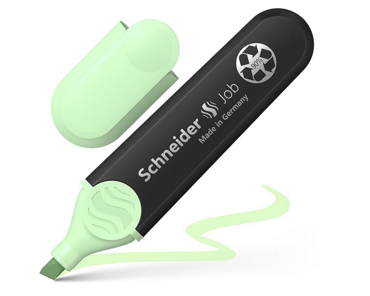 Schneider Marker Job Pastell, (6-tlg), Textmarker in Pastellfarben, im Kunststoffetui – Bild 4 von 5