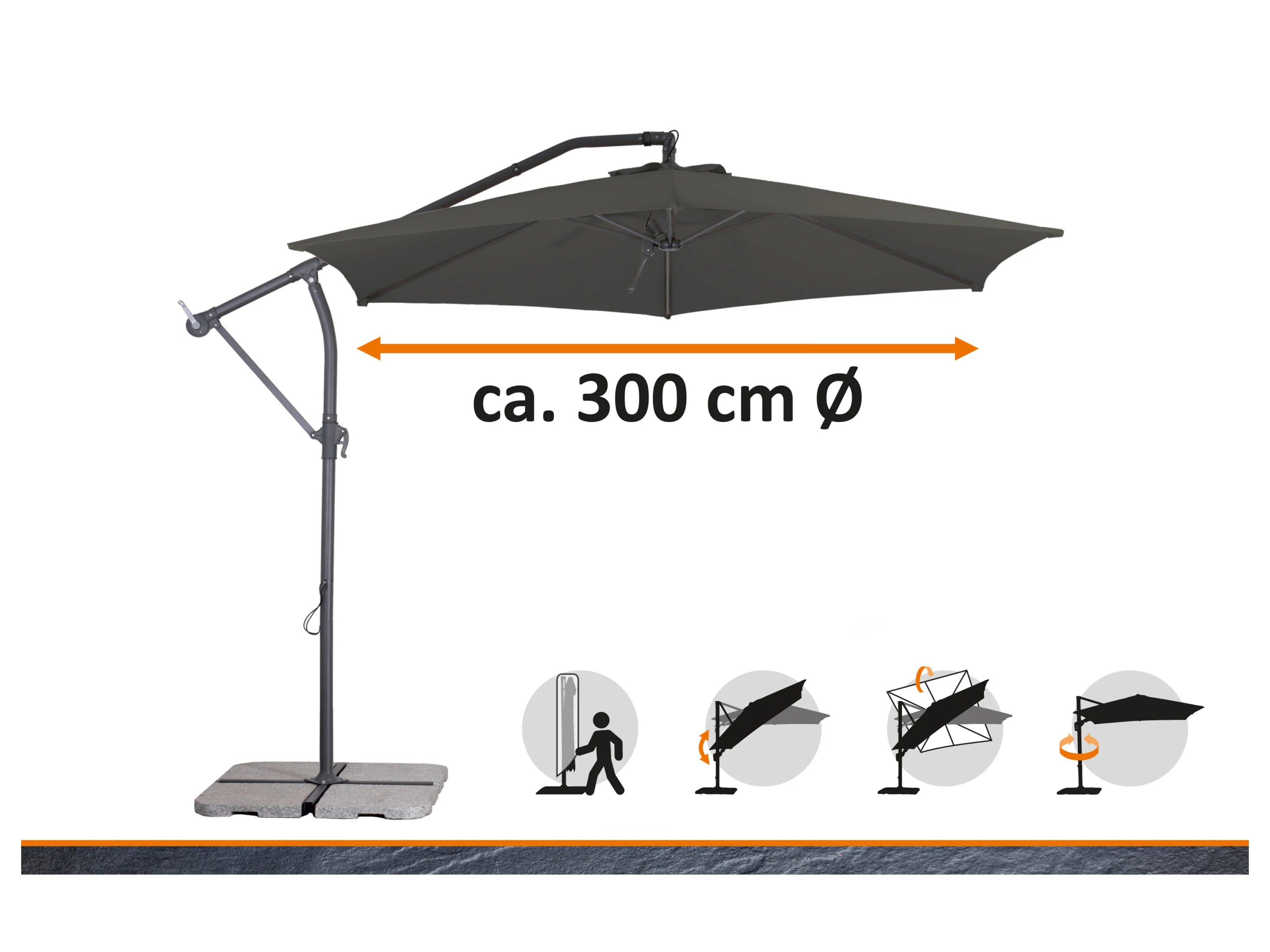 SCHNEIDER Palmera 300 (Mocca) – Bild 3 von 4
