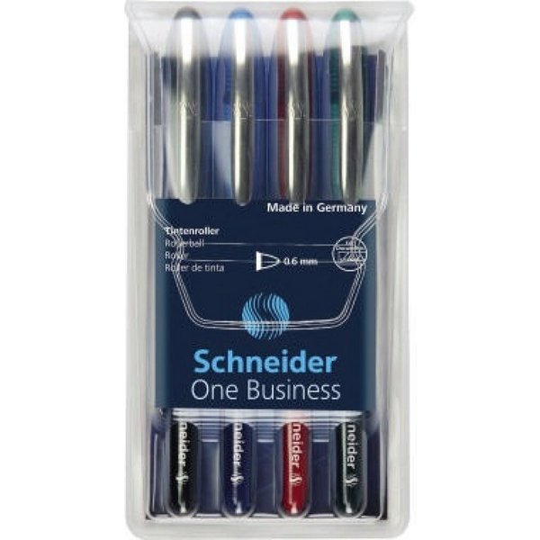 Schneider Permanentmarker Gelschreiber Schneider Tintenroller One Business 0,6m Strichstärke: 0,6 mm