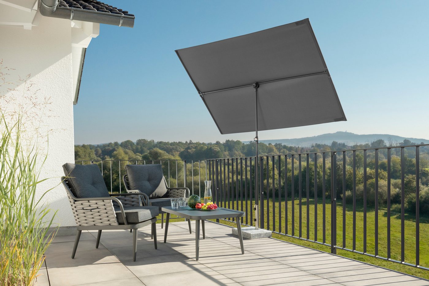 Schneider Schirme Balkonschirm »Avellino«, LxB: 130x180 cm, Sonnenschirm, OTTOs Choice, 180x130 cm, flexibler Allrounder unter den Sonnenschirmen – Bild 2 von 5