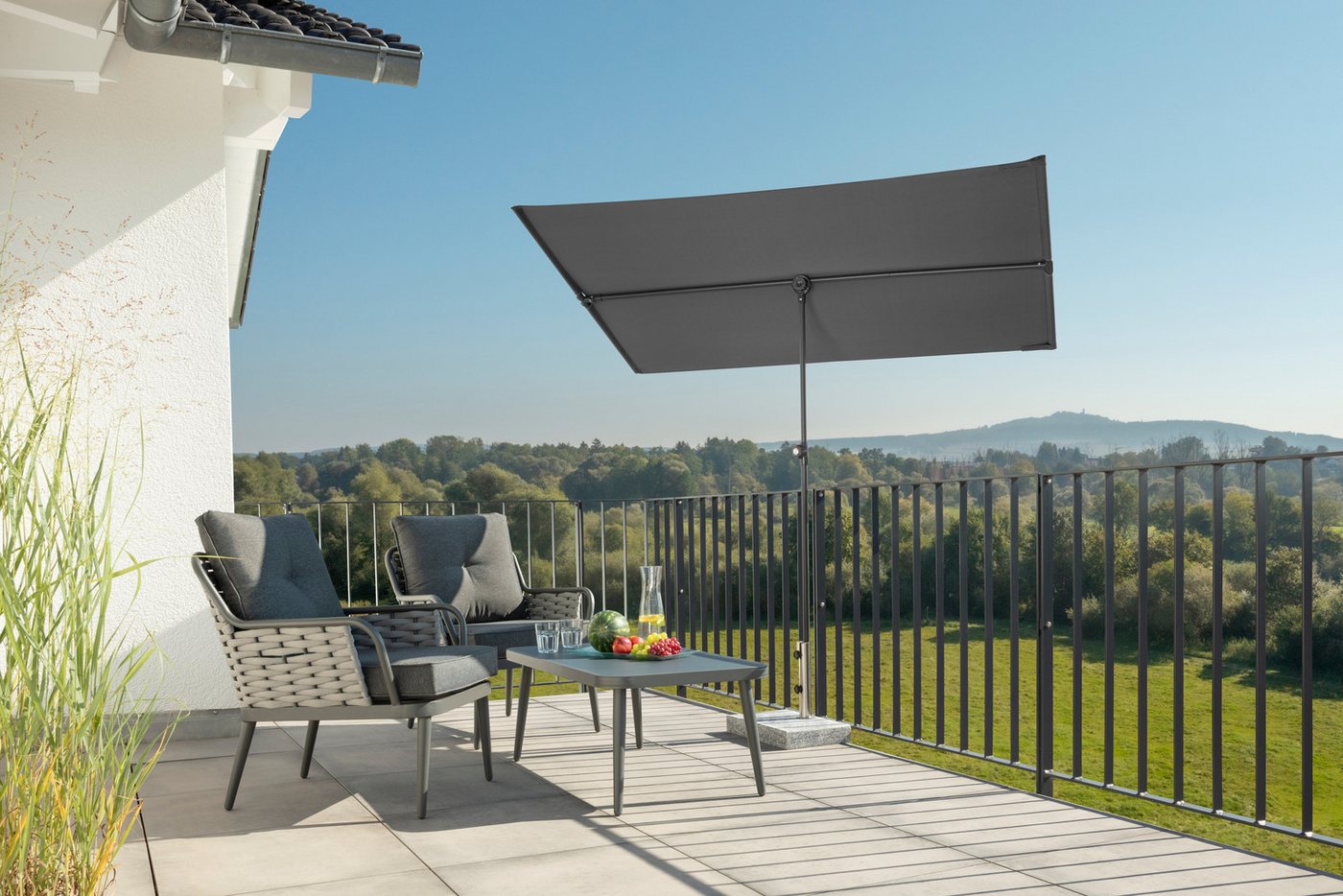 Schneider Schirme Balkonschirm »Avellino«, LxB: 130x180 cm, Sonnenschirm, OTTOs Choice, 180x130 cm, flexibler Allrounder unter den Sonnenschirmen – Bild 3 von 5