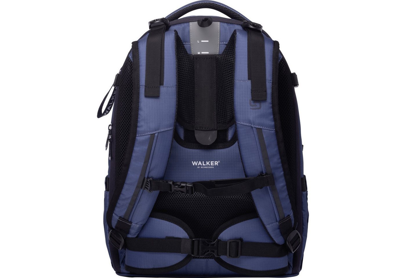 Schneiders Schulrucksack Walker CAMPUS NEO SHARK BLUE Shark Blue – Bild 2 von 5