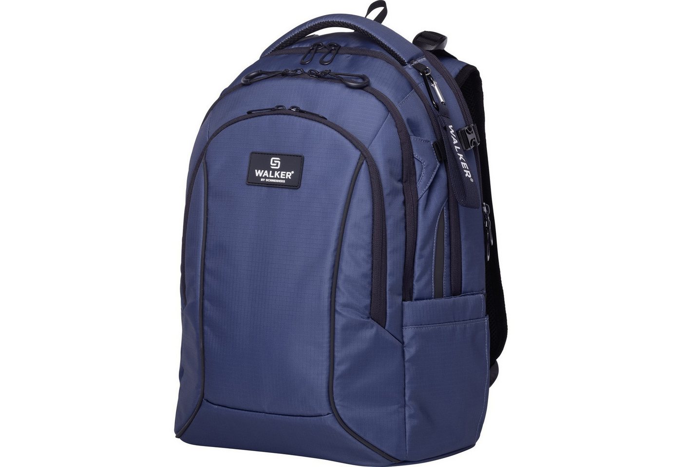 Schneiders Schulrucksack Walker CAMPUS NEO SHARK BLUE Shark Blue – Bild 5 von 5