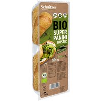 Schnitzer Bio-Brötchen "Super Panini Rustic", 2er-Pack, glutenfrei, 180 g