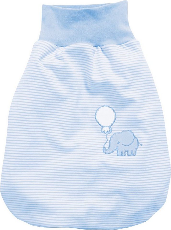 Schnizler Erstlingsmütze Strampelsack Interlock Elefant – Bild 2 von 2