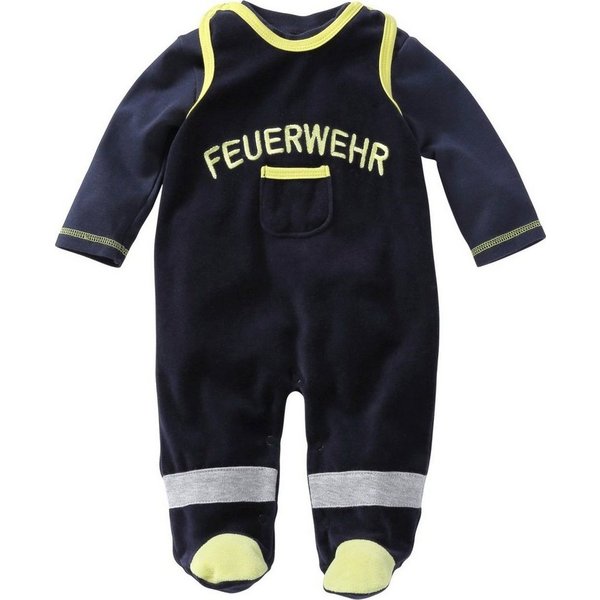 Schnizler Strampler Strampler-Set Nicki Feuerwehr