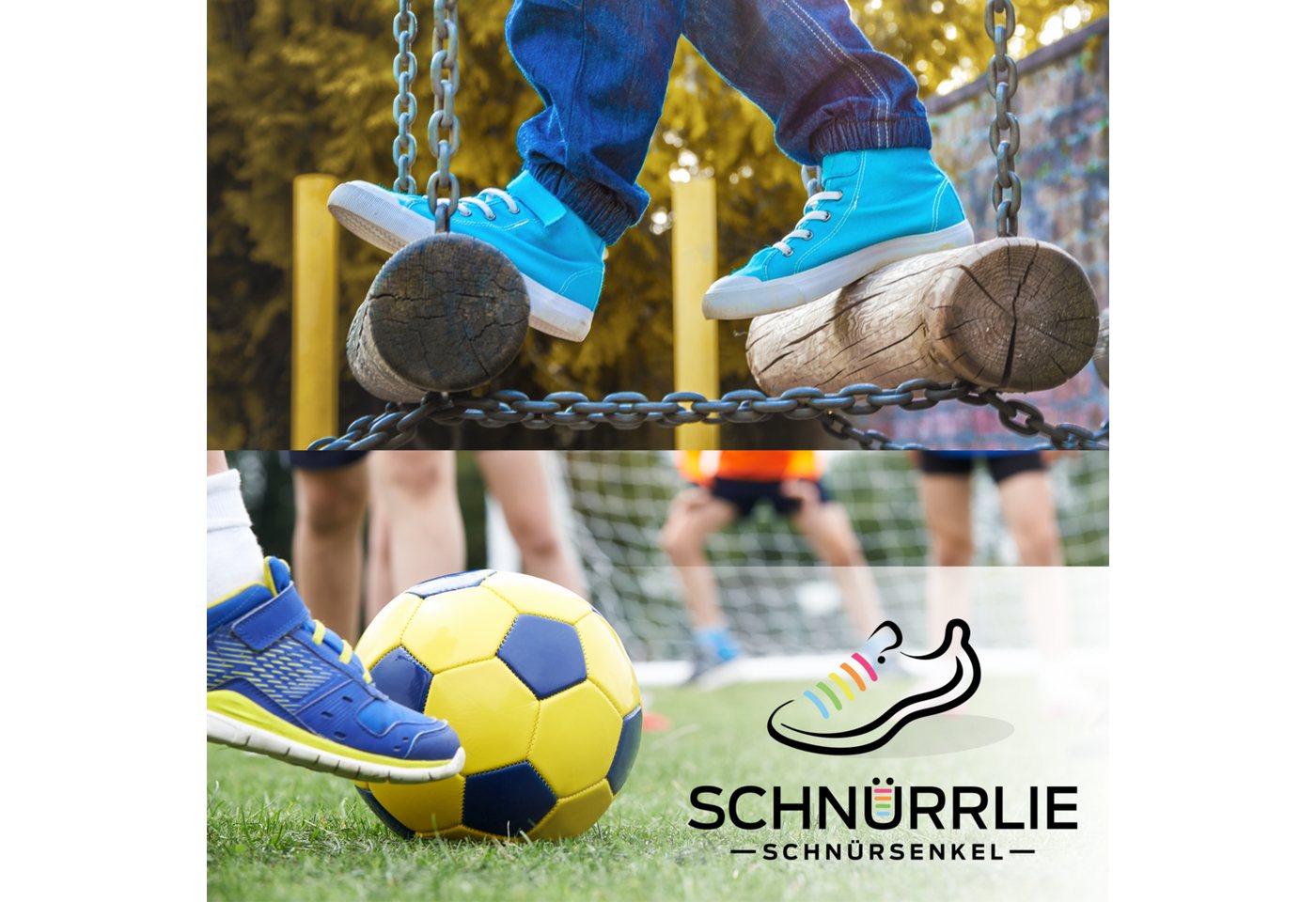 SCHNÜRRLIE Schnürsenkel Silikon Schnürbänder - elastische flache Laces, für Sneaker, Turnschuhe, Sportschuhe uvm – Bild 5 von 5