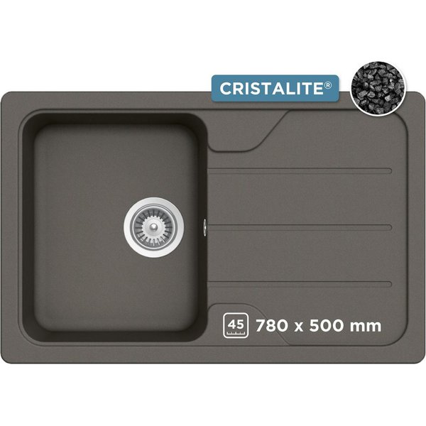 Schock Granitspüle Formhaus Mini, rechteckig, 78/50 cm