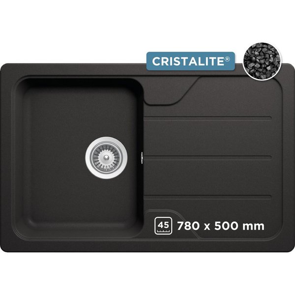 Schock Granitspüle Formhaus Mini, rechteckig, 78/50 cm